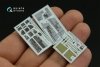 Quinta Studio QD48279 F/A-18C early 3D-Printed & coloured Interior on decal paper (HobbyBoss) 1/48